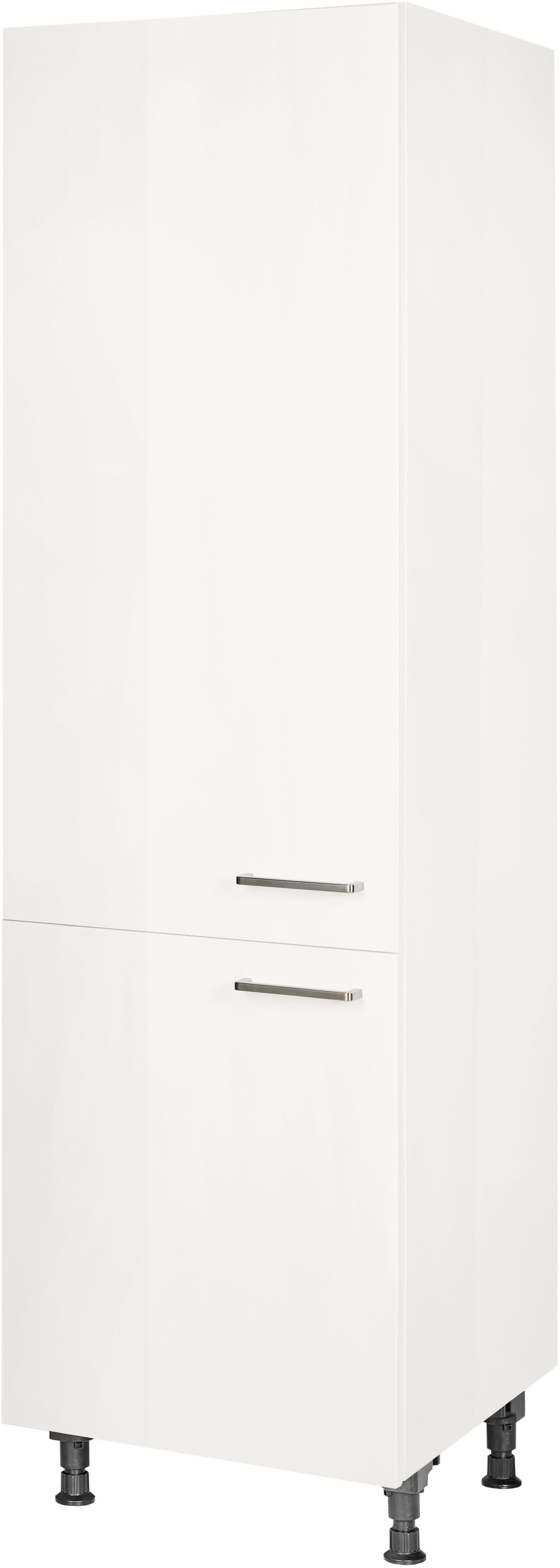 nobilia® Hochschrank "Flash", Ausrichtung wählbar, mit zwei Türen, vormontiert, Breite/Höhe: 60/216,6 cm