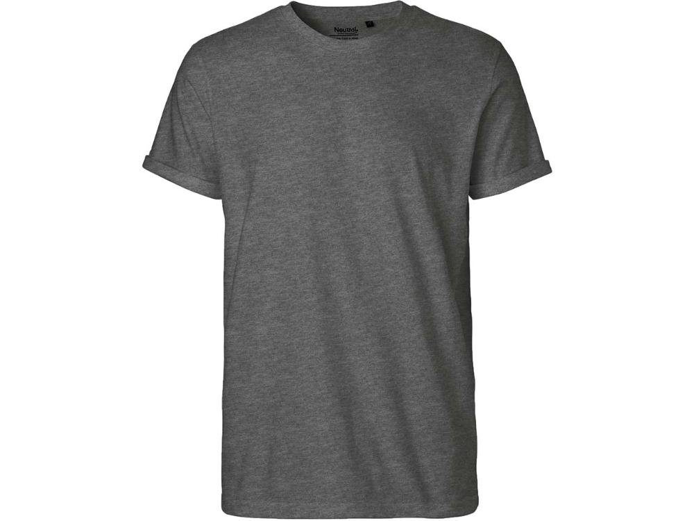 Neutral T-Shirt Neutral Bio-Herren-T-Shirt mit Roll-Up-Ärmeln günstig online kaufen