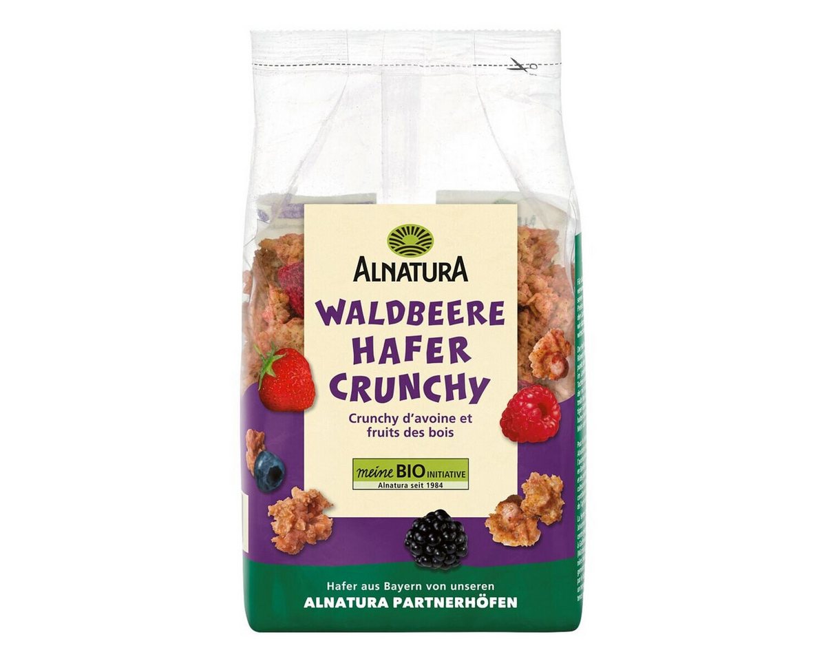 Alnatura Cerealien Waldbeere-Hafer-Crunchy, 375 g