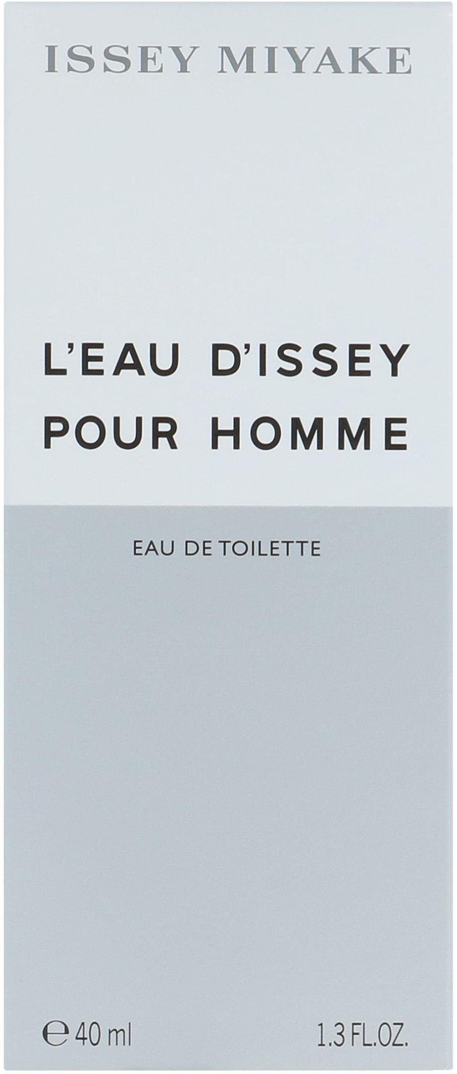 Issey Miyake Eau de Toilette L'Eau d'Issey pour Homme, mit kraftvoller maskuliner Basis