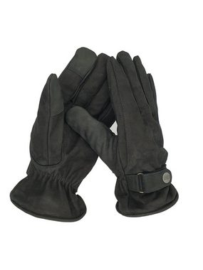 Glow Lederhandschuhe Winter-Lederhandschuhe für Herren aus 100% Nubuk-Leder