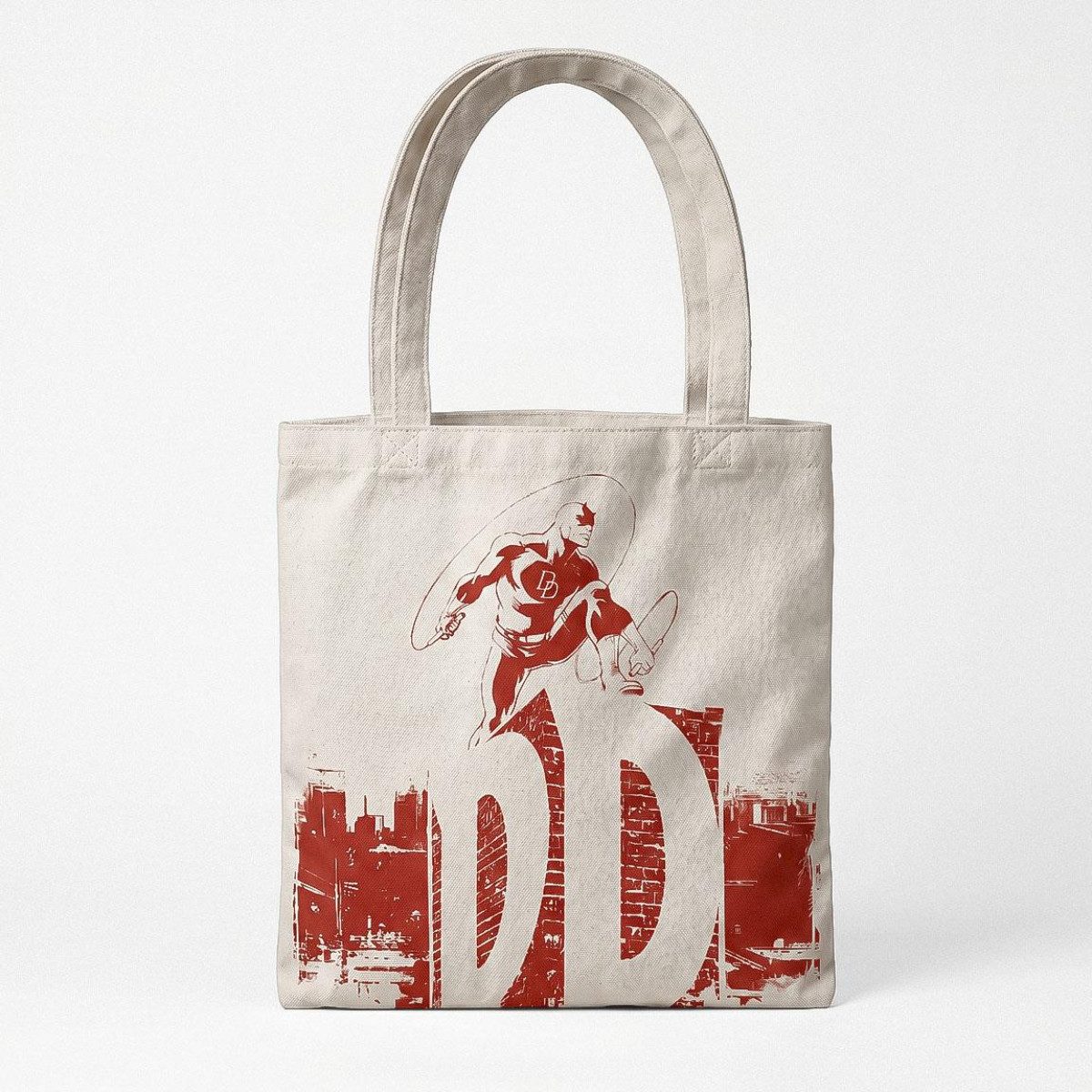 MARVEL Kinderrucksack Daredevil Shopping Bag für Einkauf Freizeit Alltag und unterwegs (Packung)