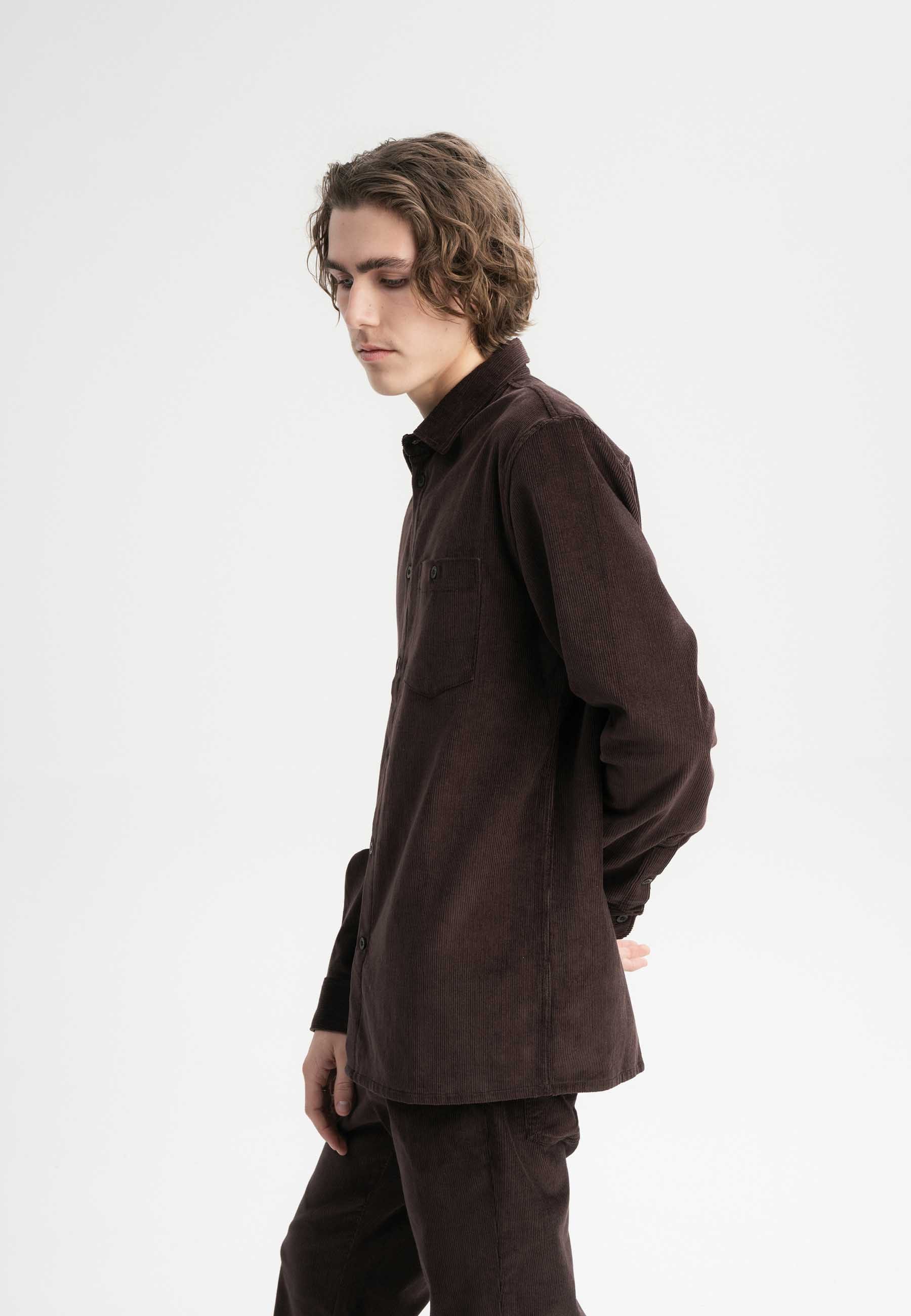 MELA Langarmhemd Cord Hemd Style NIMIT clean