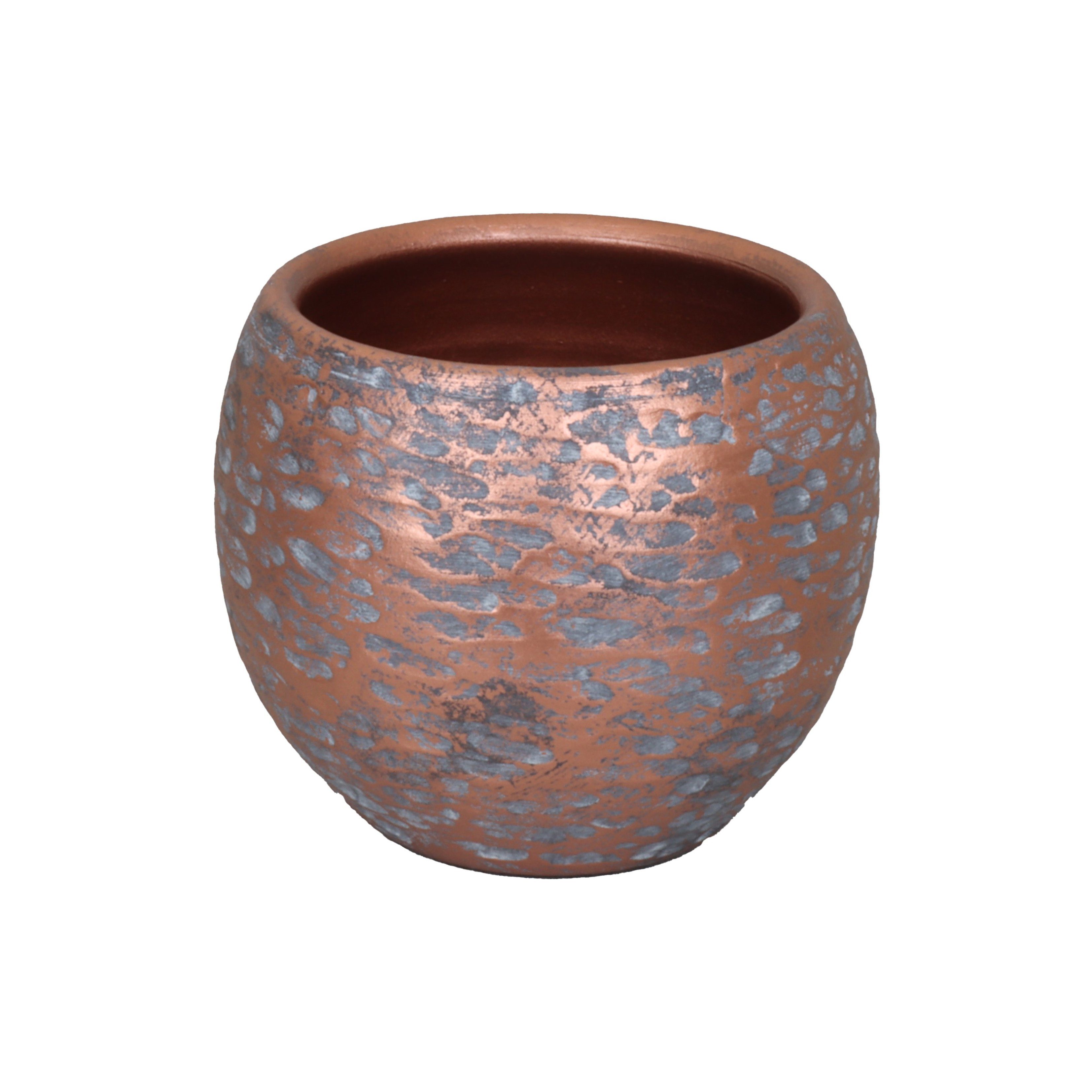 tegawo Übertopf Lava Metalloptik, Kupfer, Silber, günstig online kaufen