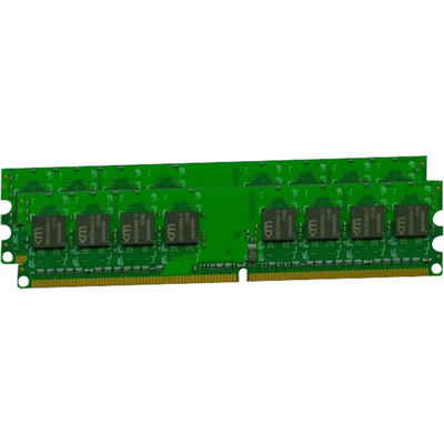 Mushkin DIMM 4 GB DDR2-800 (2x 2 GB) Dual-Kit Arbeitsspeicher