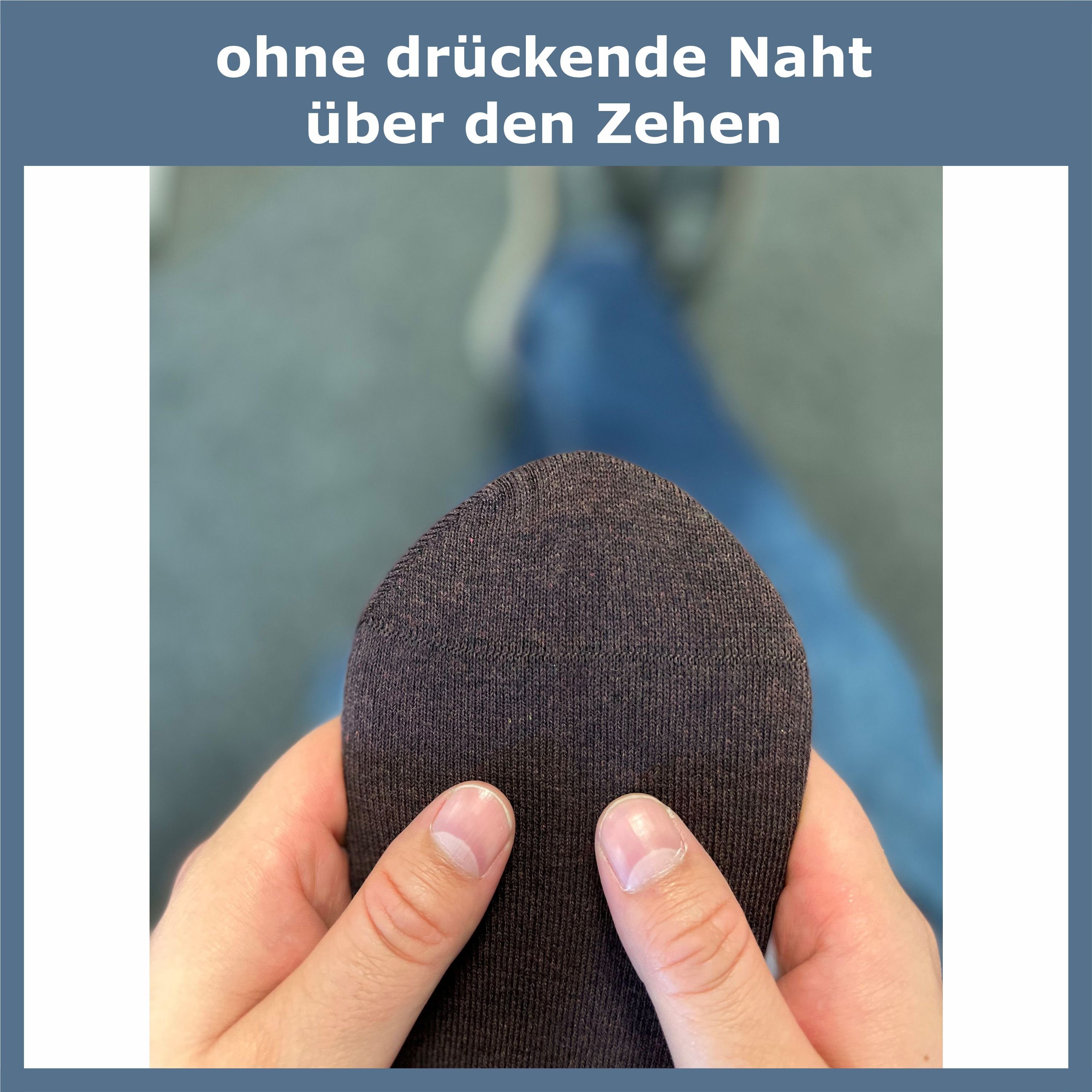 ca·wa·so Socken für Damen & Herren - bequem & weich - aus doppelt gekämmter Baumwolle (10 Paar) Socken in schwarz, bunt, grau, blau und weiteren Farben