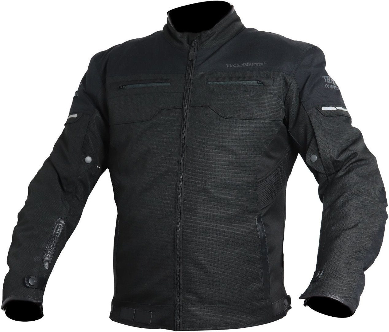 Trilobite Motorradjacke All Ride Motorrad Textiljacke herausnehmbares Innenfutter,wasserdicht