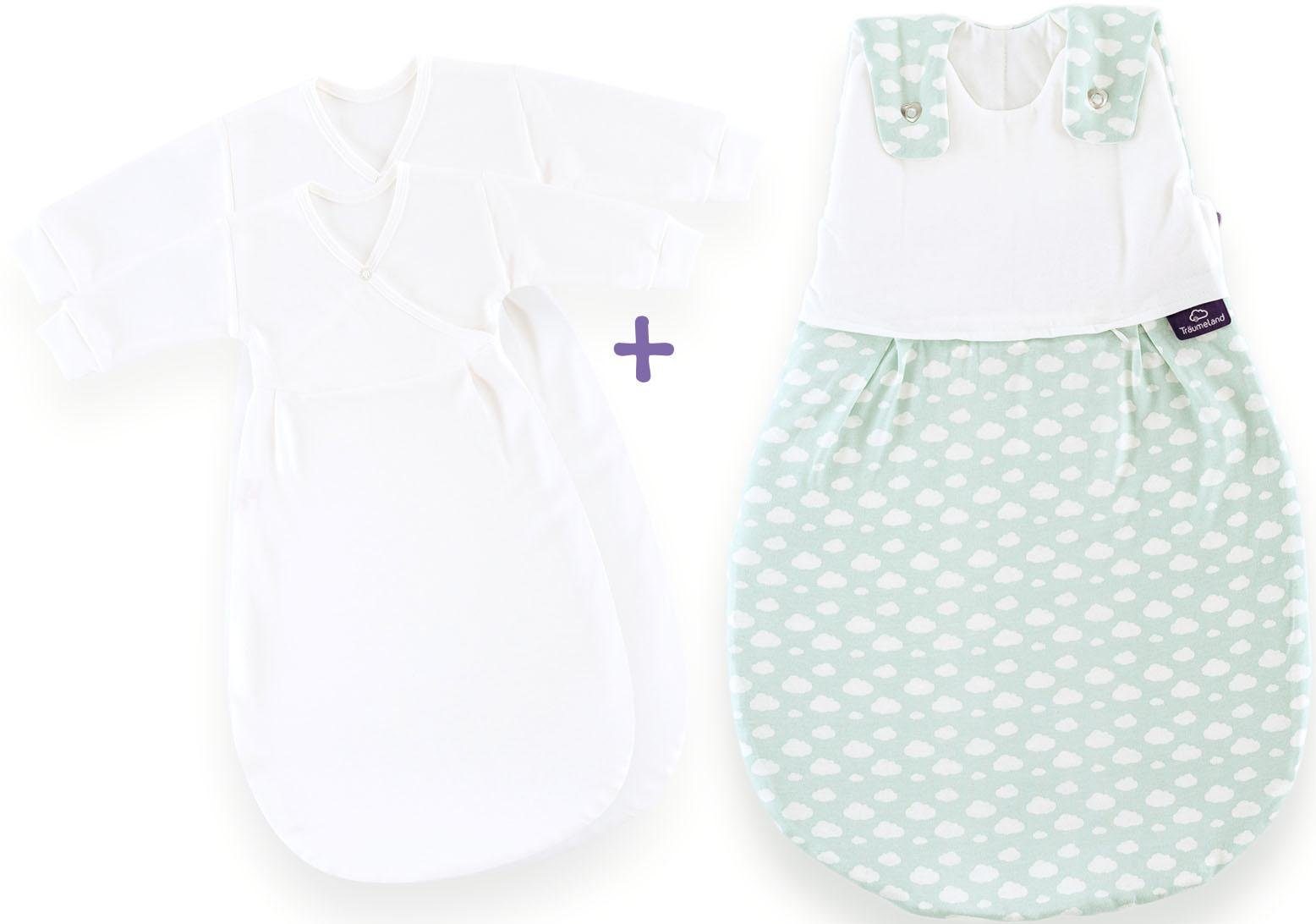 Träumeland Babyschlafsack Set Wolke mint (Packung, günstig online kaufen