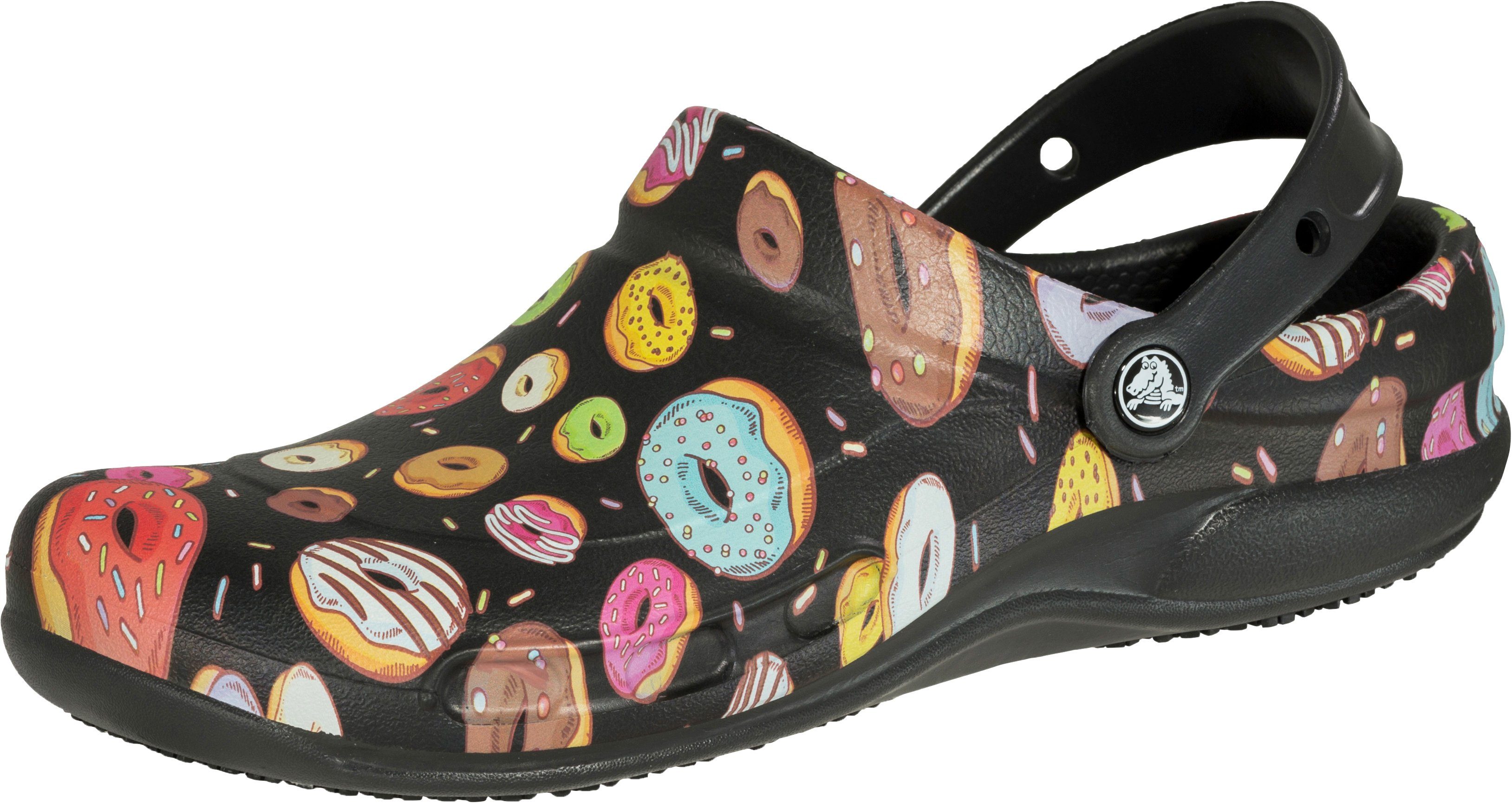 crocs with donuts