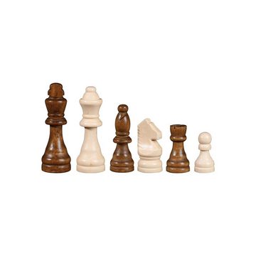 Philos Spiel, Schachfiguren - Otto I - KH 76 mm - Birke