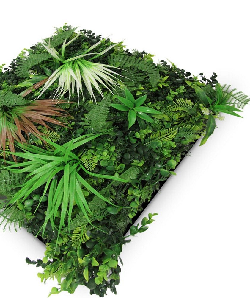 JANGAL 3D Wandpaneel Modular Wall Akustikpaneel, Die Holz- und Steinoberflächen sind aus Echtholz- und Echtsteinfurnier