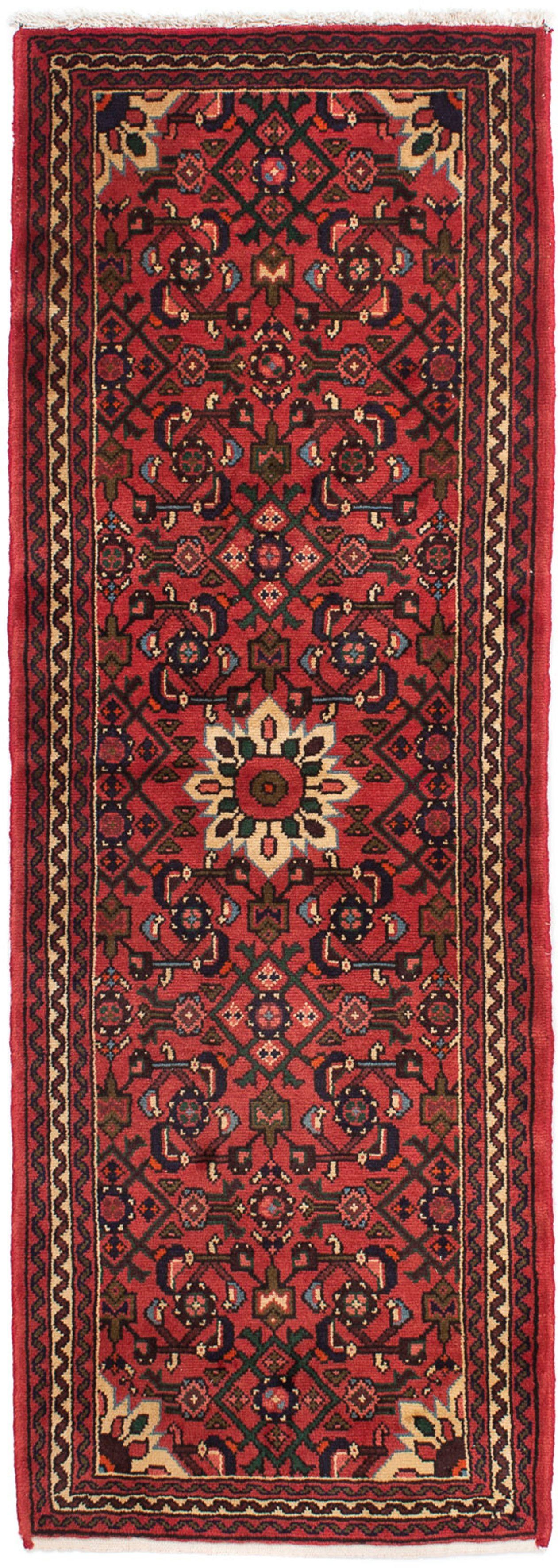 Orientteppich Perser dunkelrot, cm mit Zertifikat Handgeknüpft, 10 Einzelstück Wohnzimmer, - rechteckig, Höhe: 195 x mm, morgenland, Nomadic - - 72