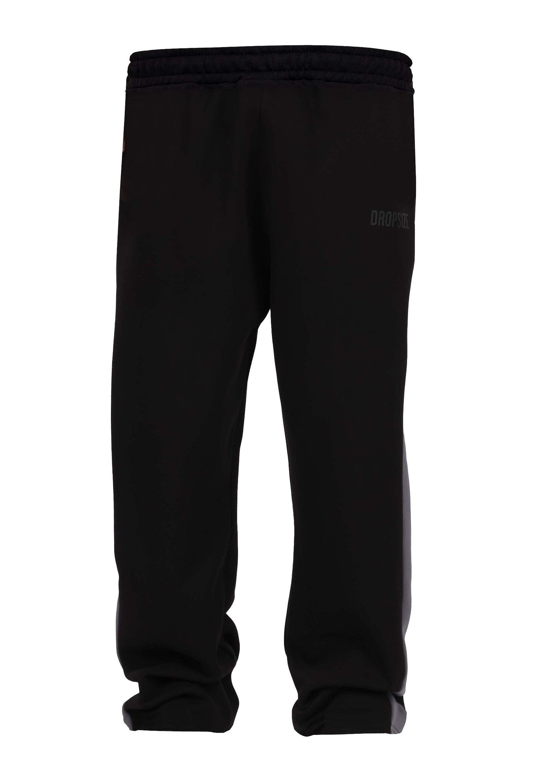 Dropsize Sweathose Dropsize OPEN LEG JOGGER MIT SEITENSTREIFEN (1-tlg)