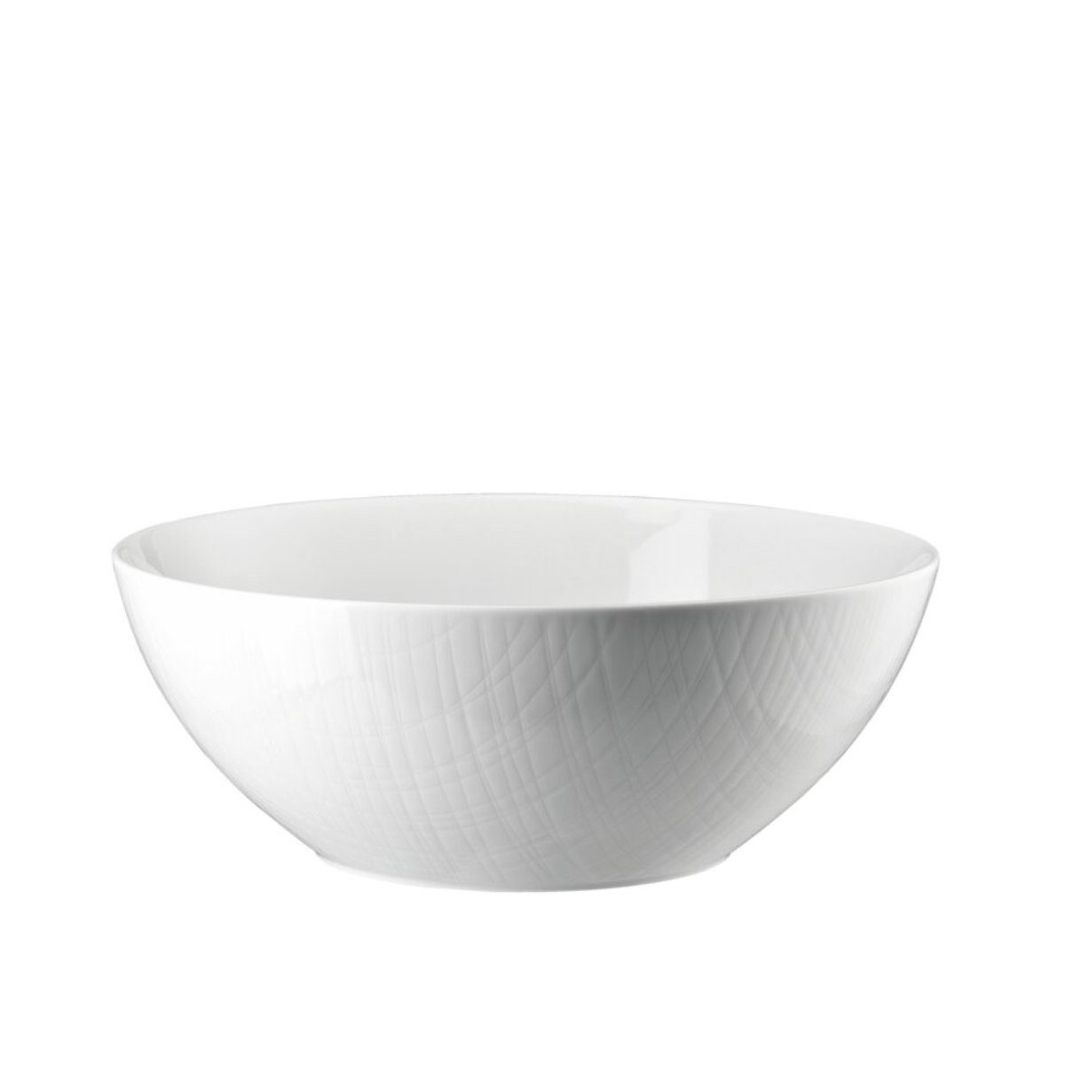 Rosenthal Schüssel Mesh Weiß, Porzellan, 24 cm