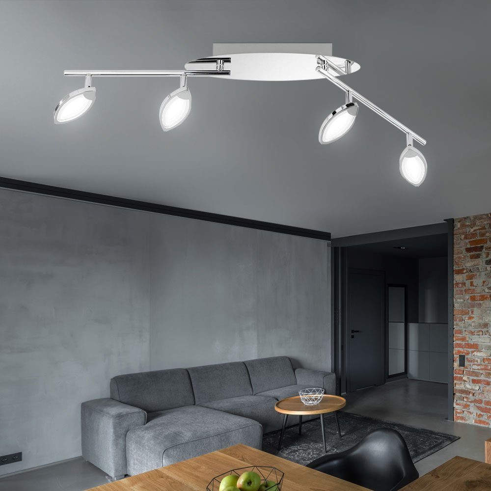 WOFI LED Deckenleuchte, LED-Leuchtmittel fest verbaut, LED Modern LED Deckenleuchte Warmweiß, Küche Deckenlampe 4