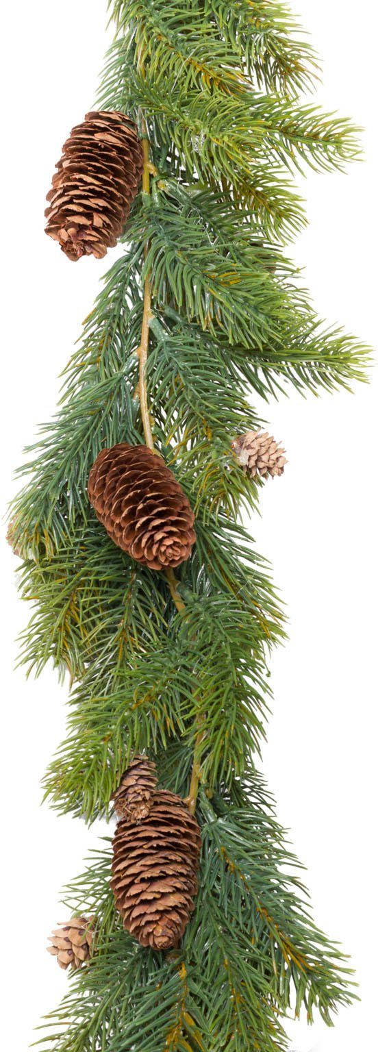 Künstliche Zimmerpflanze Tannengirlande Oslo Tanne, Botanic-Haus, Höhe 180 günstig online kaufen