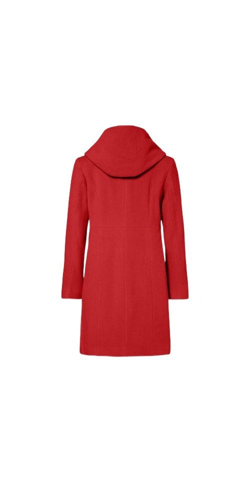 Milo Wintermantel Bella (Wollmischung, mit Kapuze) rot Damen günstig online kaufen