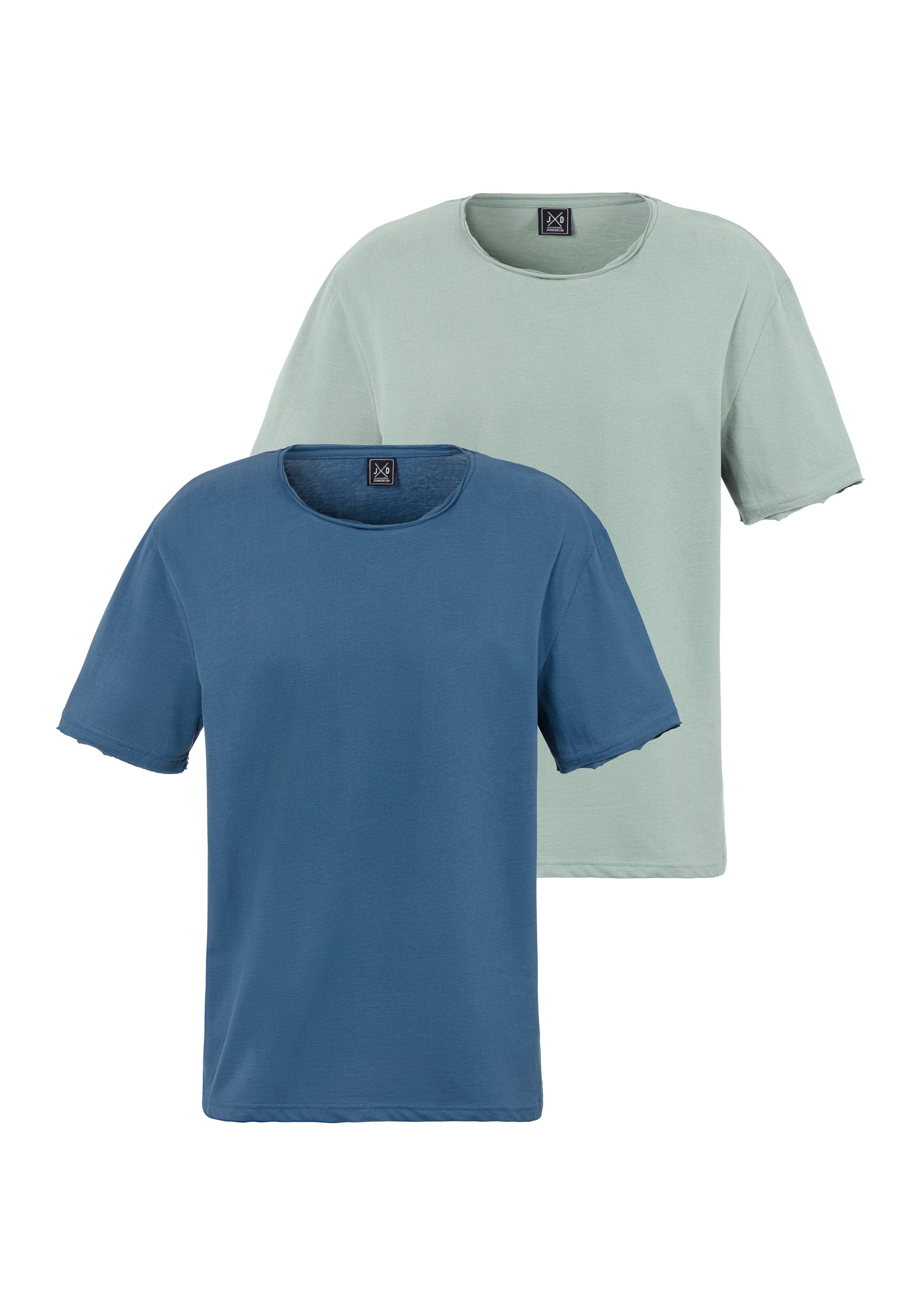 John Devin T-Shirt (Packung, 2) Relaxed günstig online kaufen
