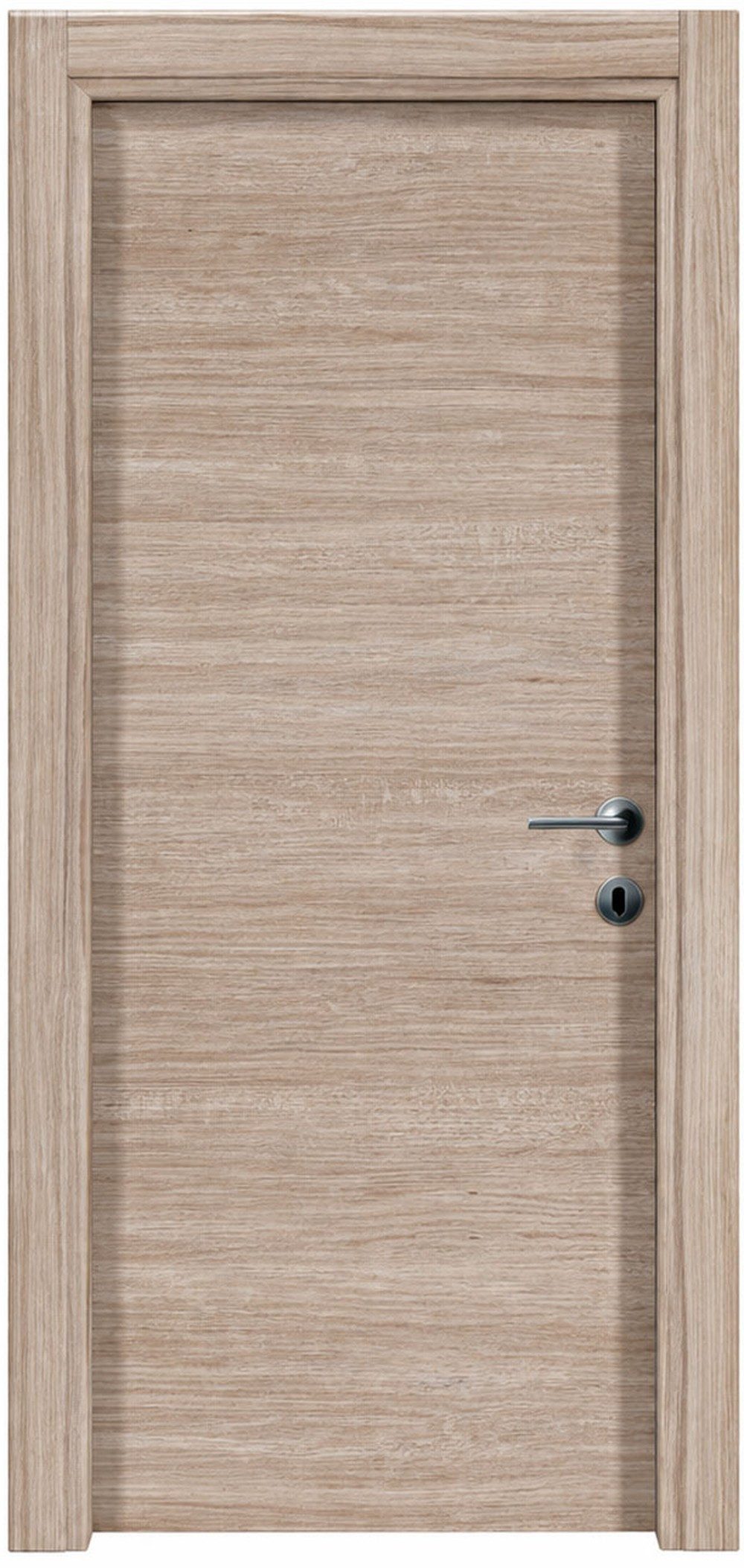 Xlmoebel Zimmertür Braune Premium-Zimmertür aus Holz, stoßfest und modern, Made in Europa