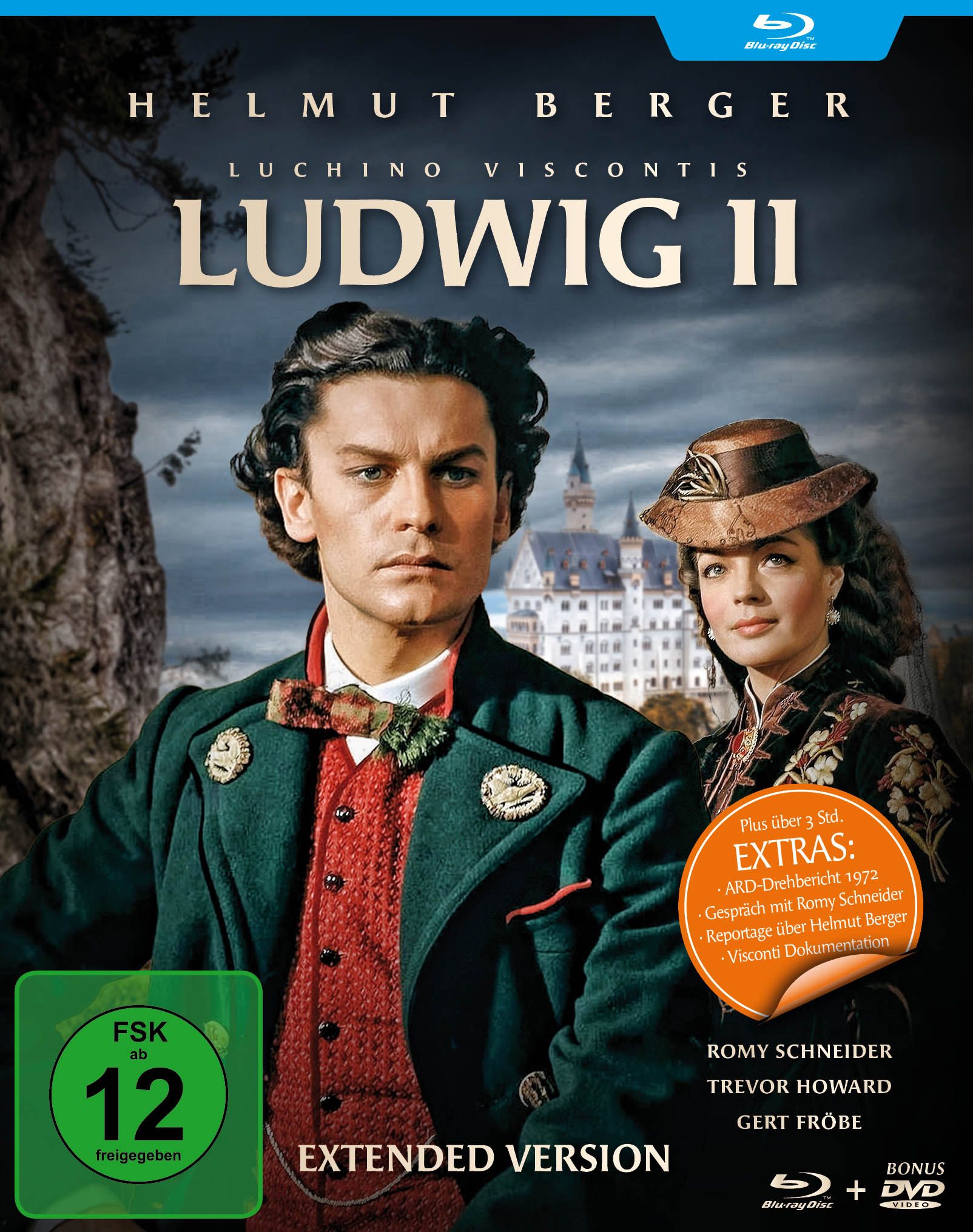 Fernsehjuwelen Blu-ray Ludwig II. - Director's Cut (Blu-ray) (Bonus-DVD), (1-St)