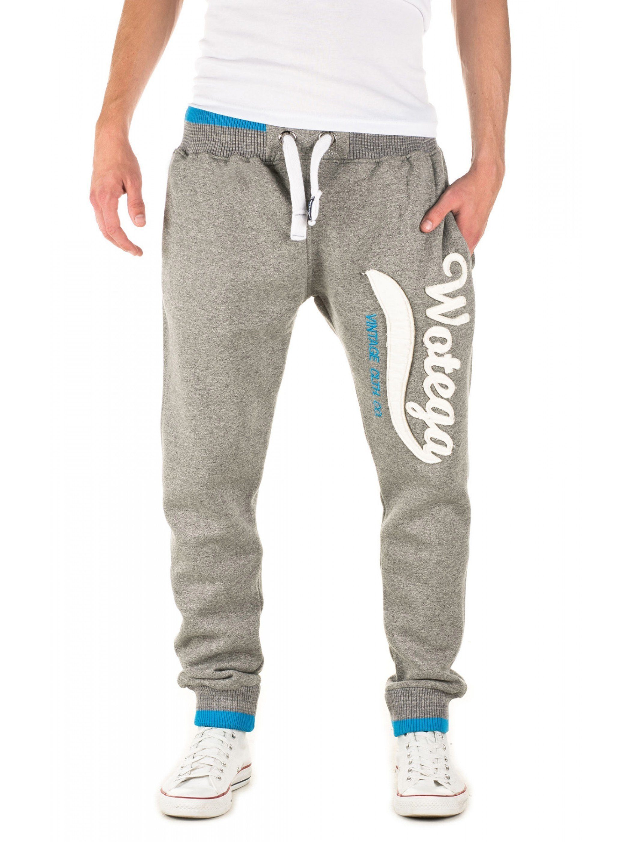 WOTEGA Jogginghose Sweatpants Isaac (1-tlg) Caviar (194006)