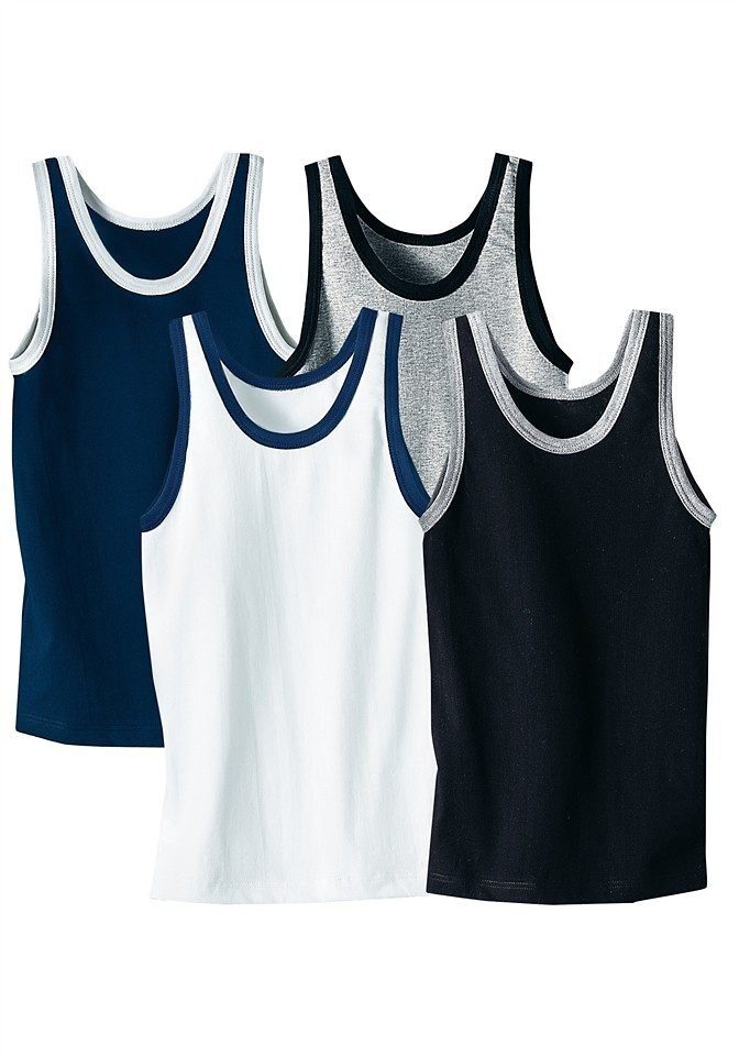 AUTHENTIC LE JOGGER Unterhemd (Packung, 4-St) günstig online kaufen