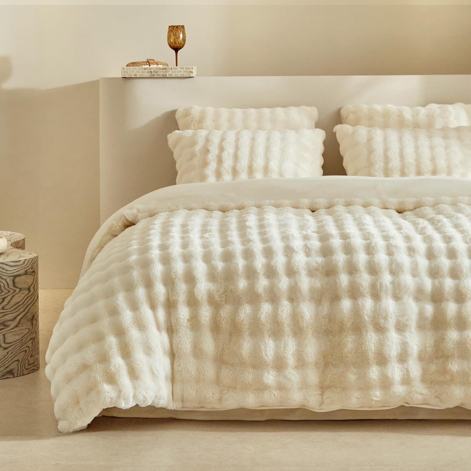 wohnTRAUM24 Bettwäsche Plüsch Bettwäsche 135x200cm,200x200cm,Extra flauschi günstig online kaufen