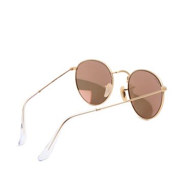 Ray-Ban Sonnenbrille Ray-Ban Round Metal RB3447 112/Z2 50 Gold Pink Mirrored