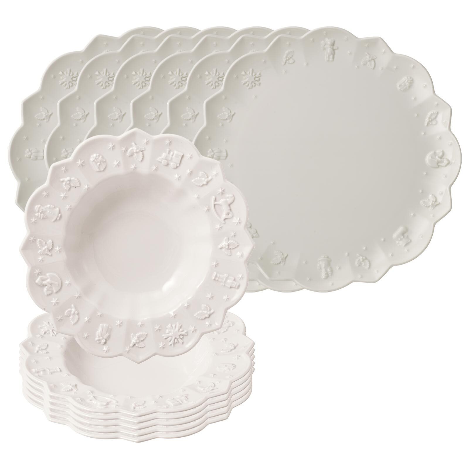 Villeroy & Boch Kombiservice Toy's Delight Royal Classic Tafelservice 12er Set (12-tlg), Porzellan