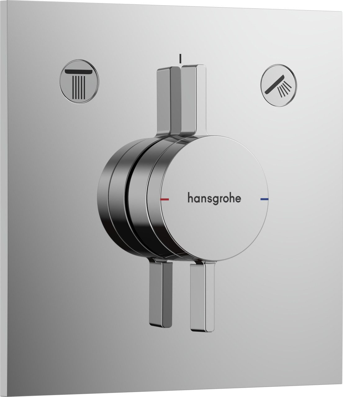 Grohe Duscharmatur Hansgrohe Duscharmatur DuoTurn E Unterputz für 2