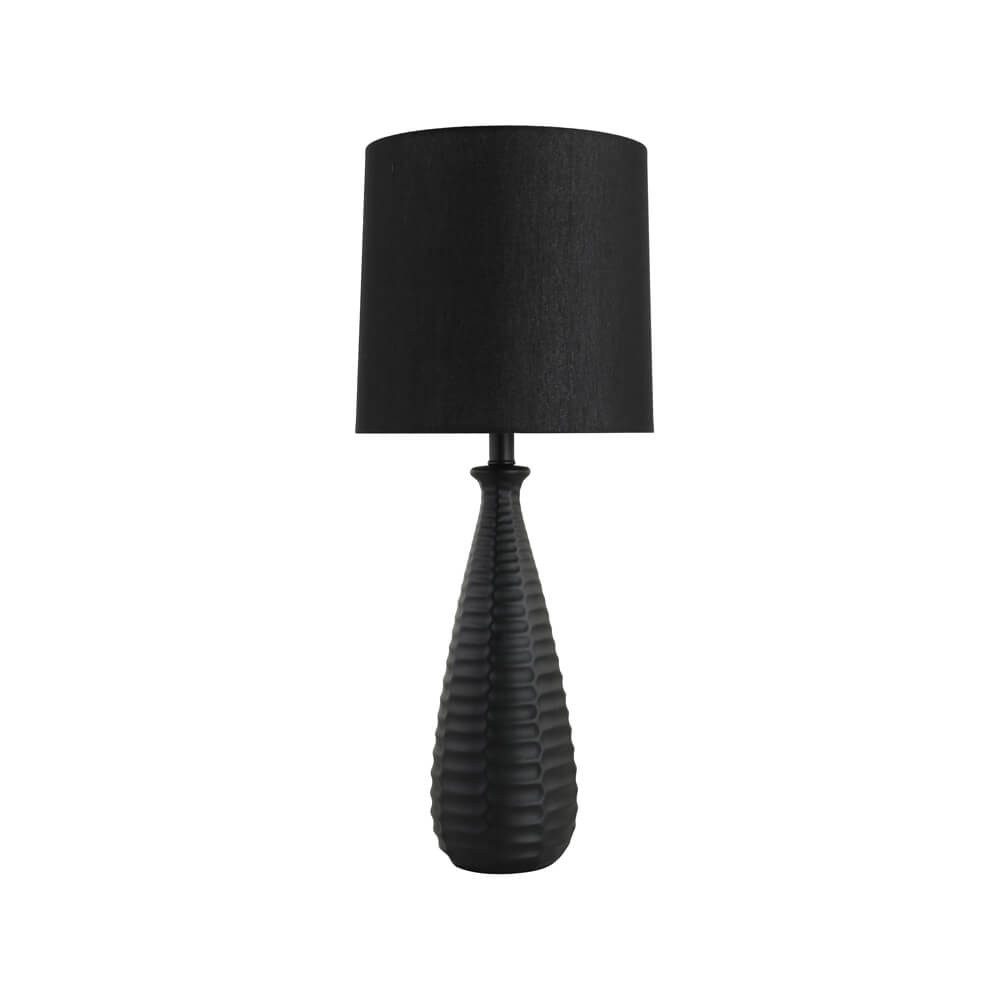 HOME DELUXE Tischleuchte Leuchte MELVA mit Stoffschirm, E27, Angenehmes Lic günstig online kaufen