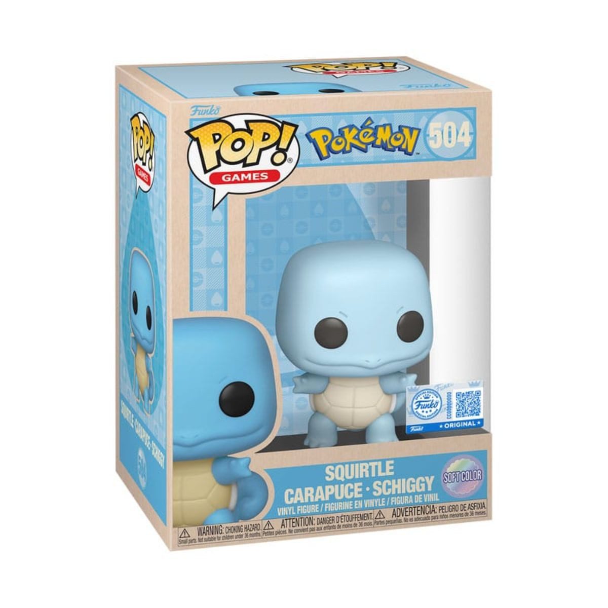 Funko Dekofigur Funko POP! Schiggy Soft Color #504