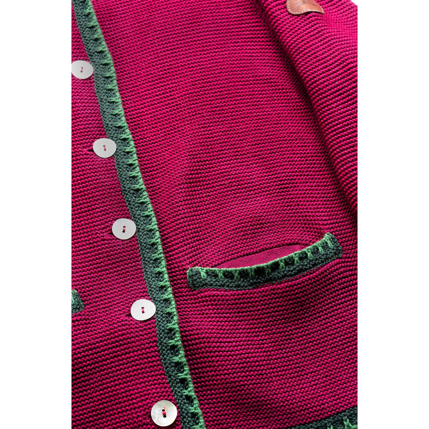 Wiesnkönig Trachtenstrickjacke Strickjacke Raphaela K20 – Bild 3 von 4