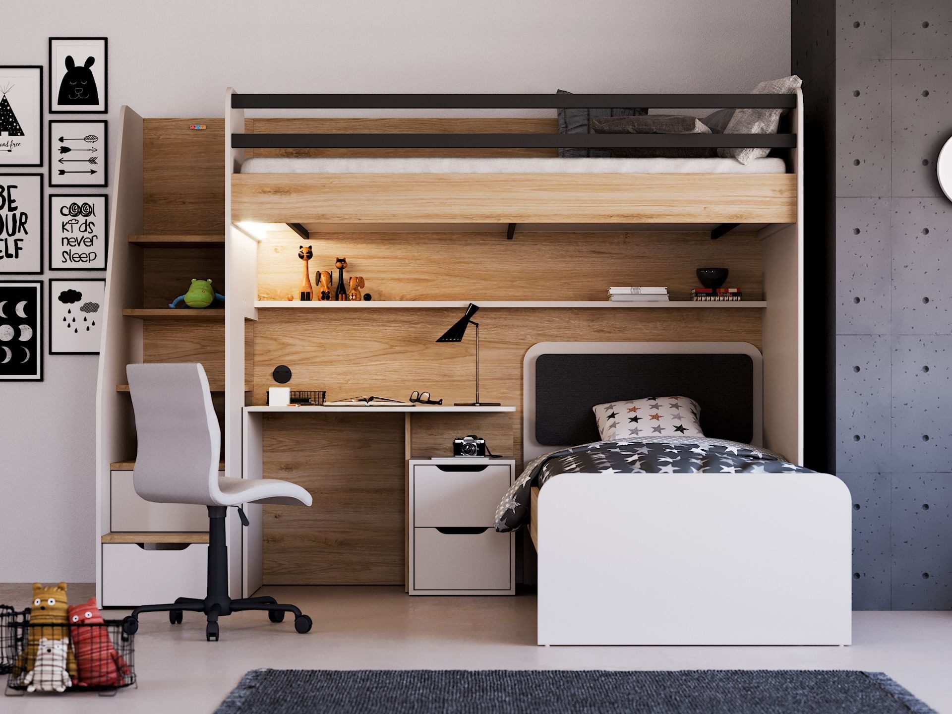 almila Jugendzimmer-Set New Options Jugendzimmer Hochbett