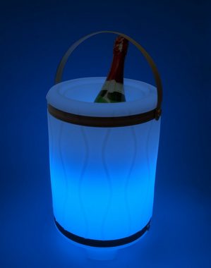Schwaiger Wein- und Sektkühler IB2438, mit RGB Beleuchtung und Lautsprecher