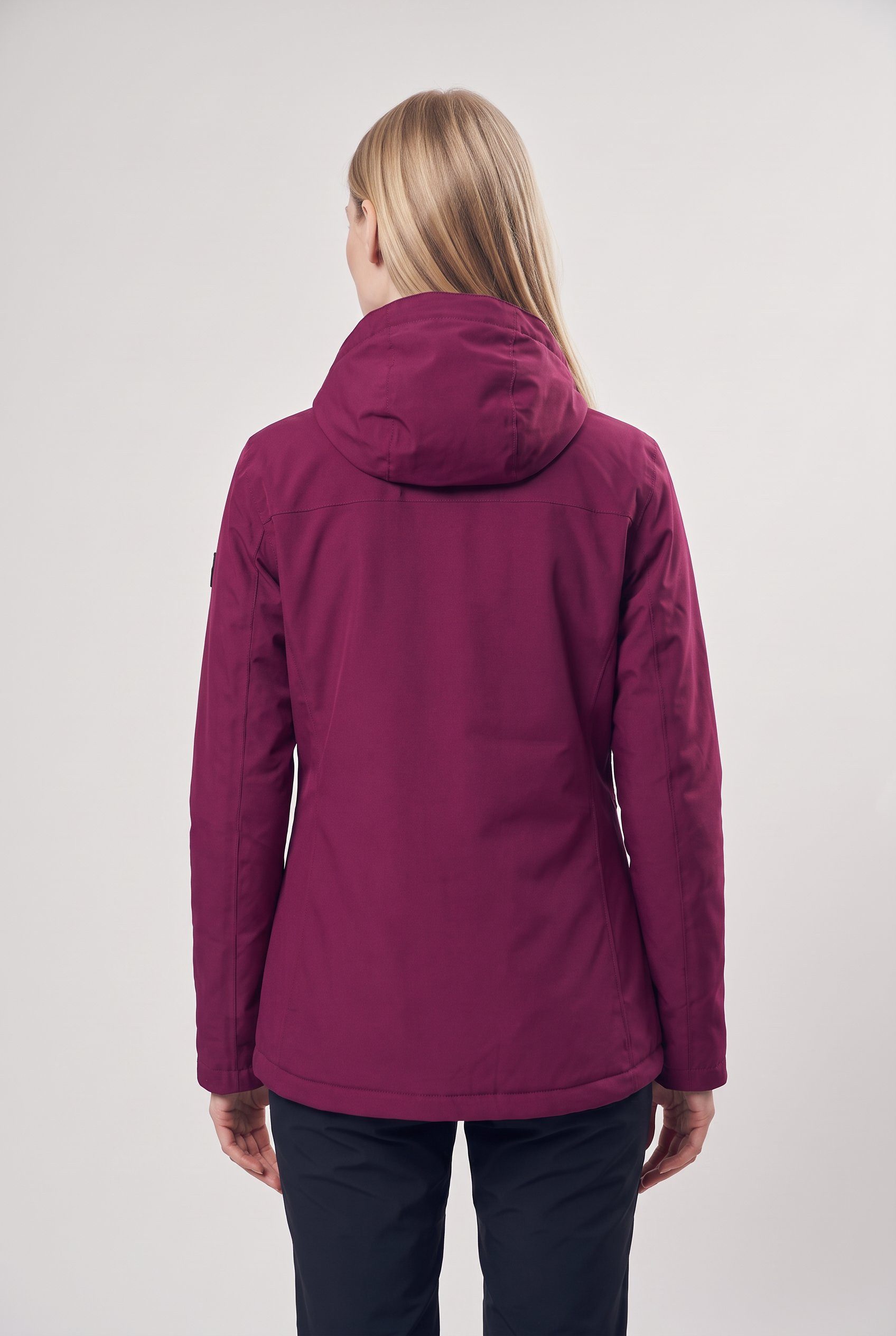 Killtec Funktionsjacke KOW 219 WMN JCKT mit abzippbarer, regulierbarer Kapuze, winddicht, atmungsaktiv – Bild 5 von 5