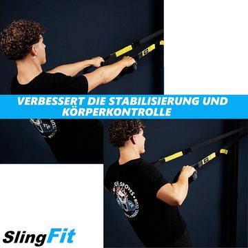 MAVURA Schlingentrainer SlingFit Schlingentrainer-Set Widerstandsbänder Fitnessbänder, Sling Trainer Suspension Straps
