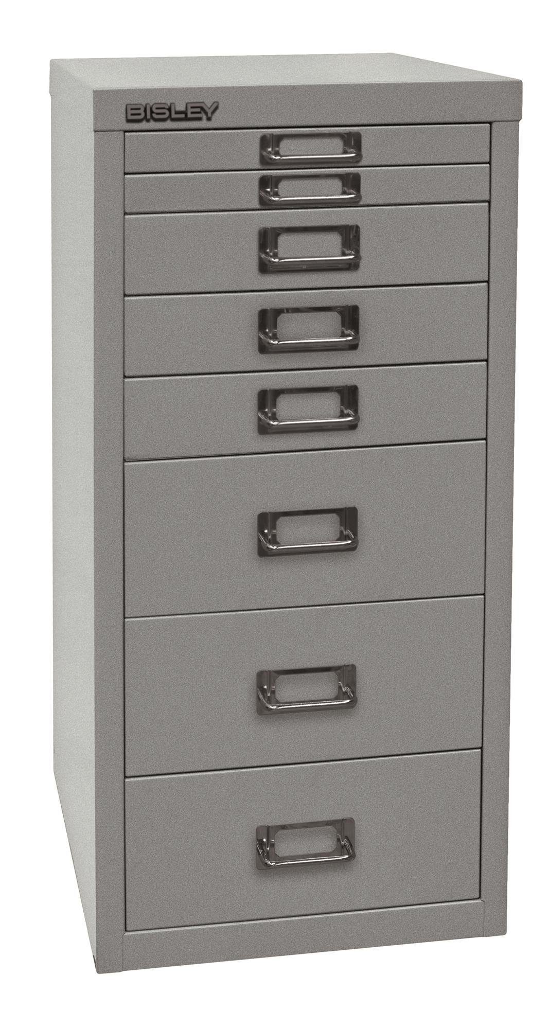 355 silber Bisley Home Aktenschrank