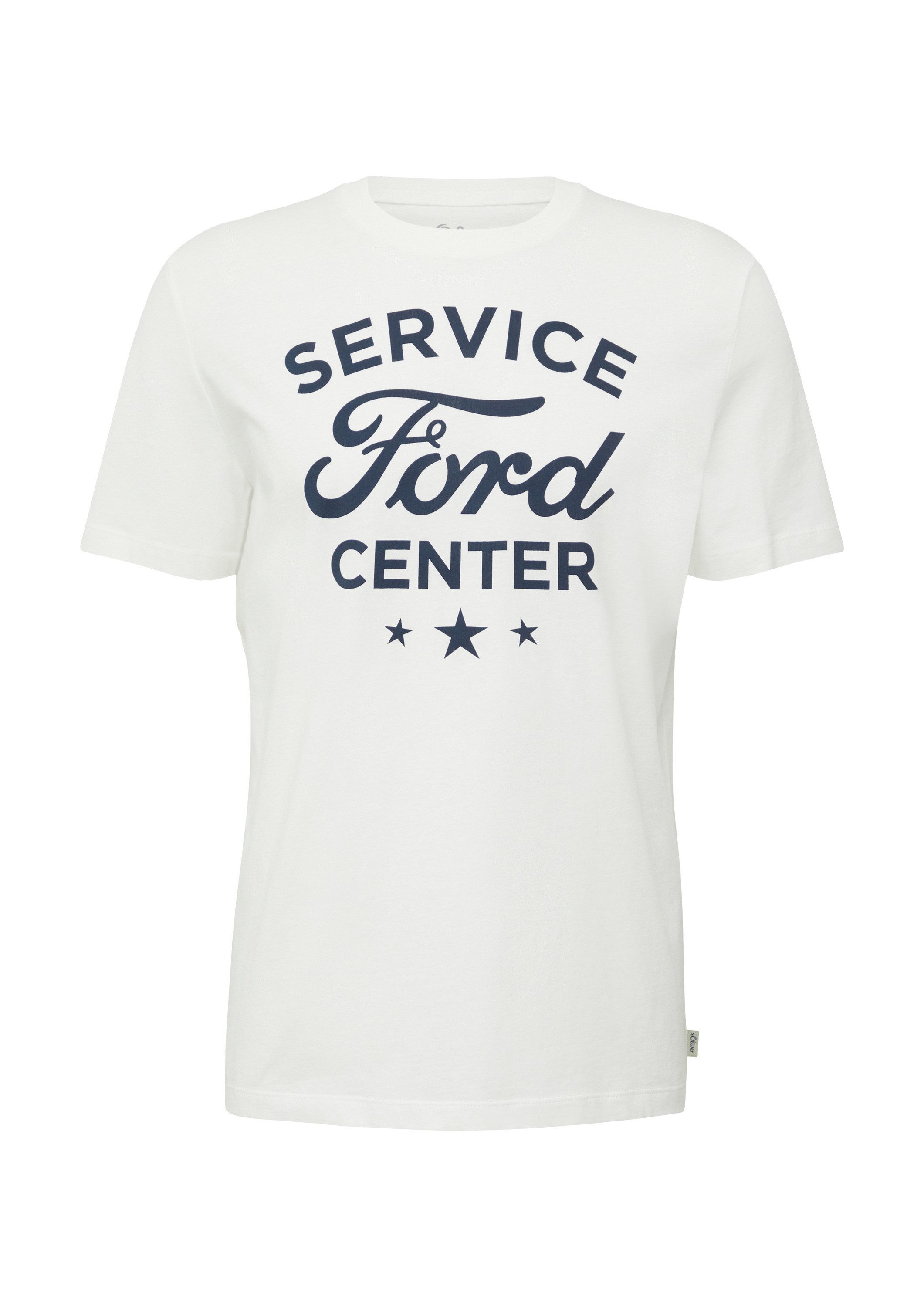 s.Oliver Kurzarmshirt T-Shirt Baumwoll-T-Shirt mit Ford®-Print günstig online kaufen