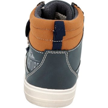 Indigo Jungen Hi-Top Schuhe 453-028 Tex Schnürschuh Klettverschluss, Wasserabweisend