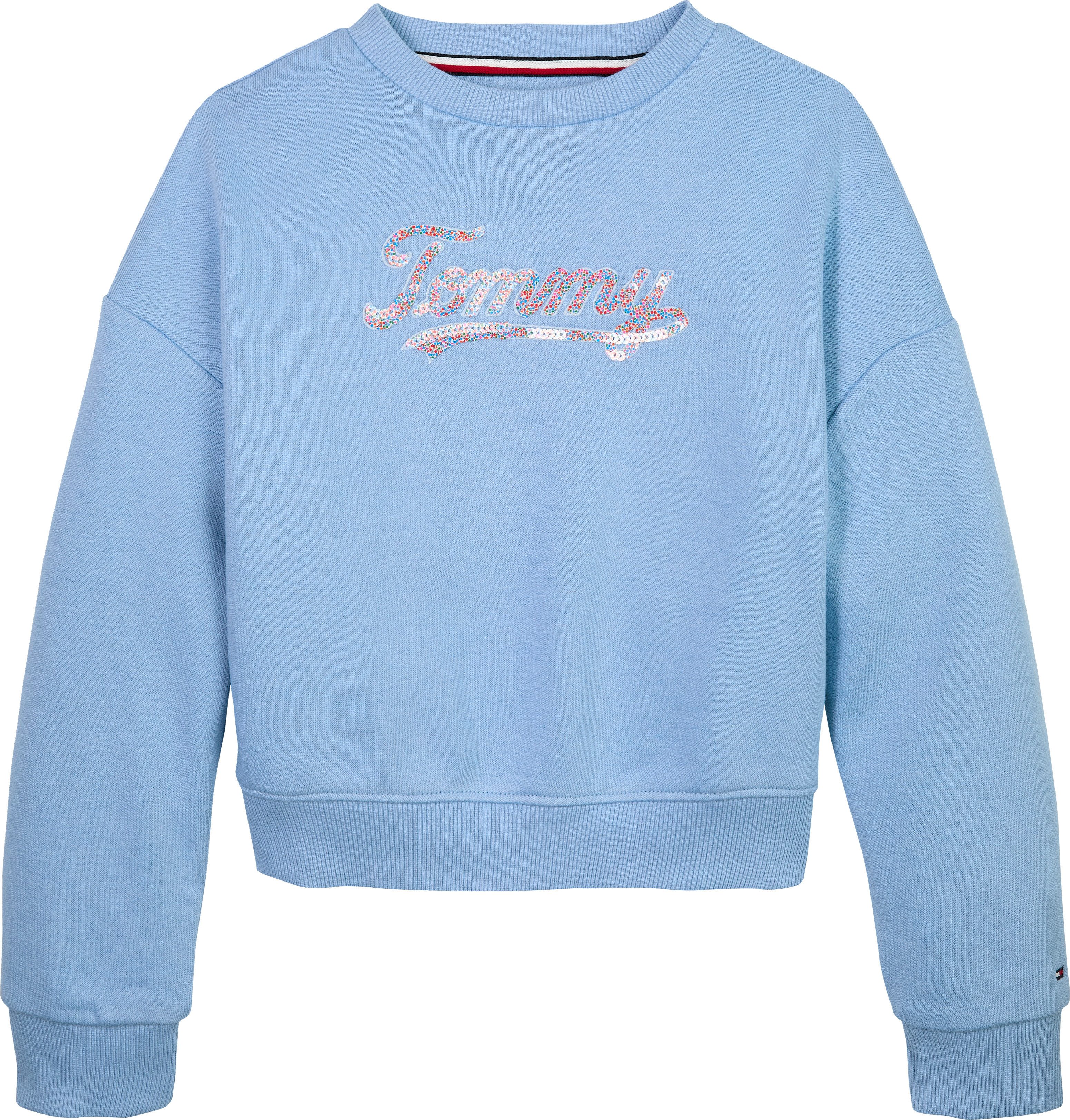 Sweatshirt TOMMY SCRIPT SEQUIN SWEATSHIRT