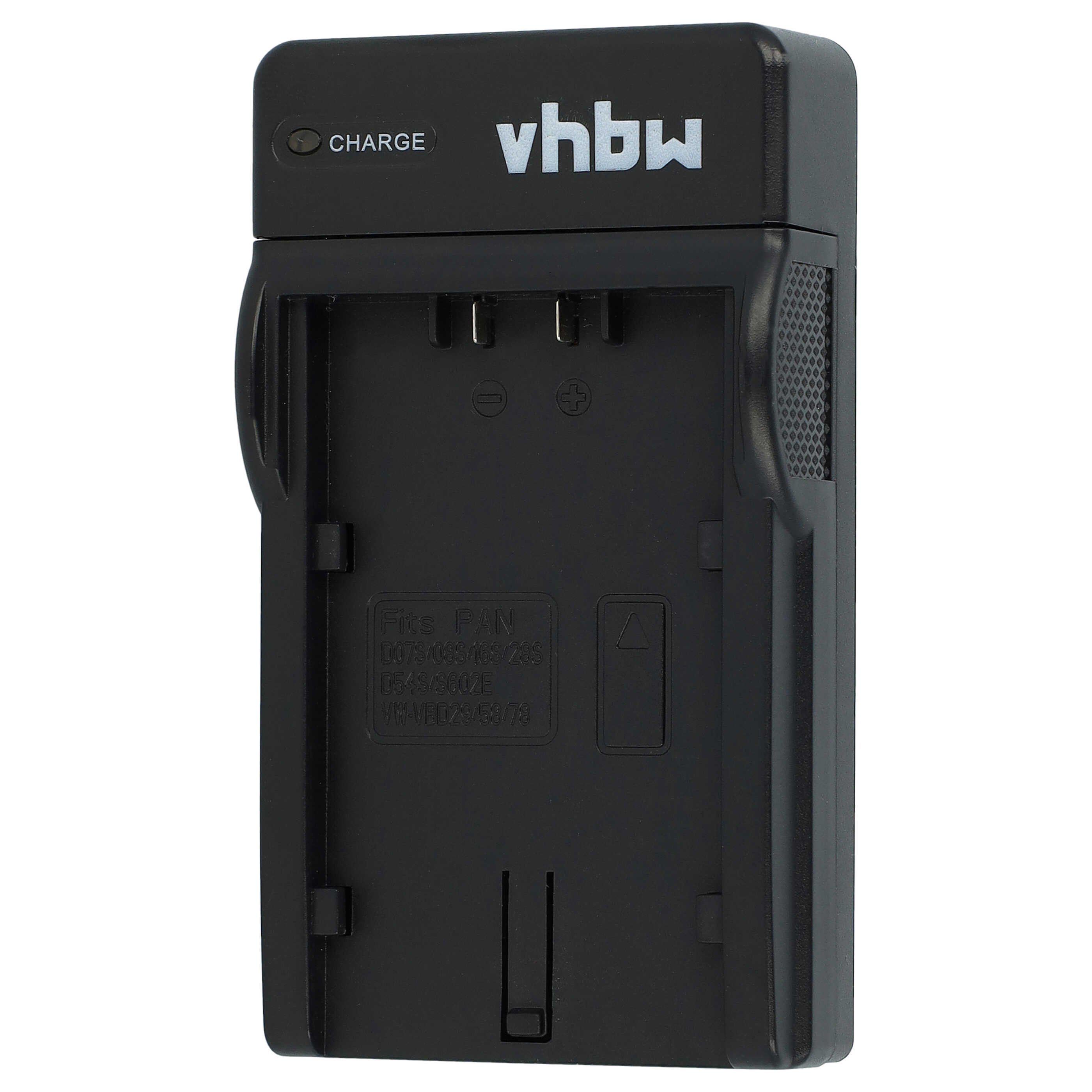 vhbw passend für Hitachi DZ-MV250, PV-BP8, DZ-MV230E, DZ-MV270A, DZ-MV270E, Kamera-Ladegerät