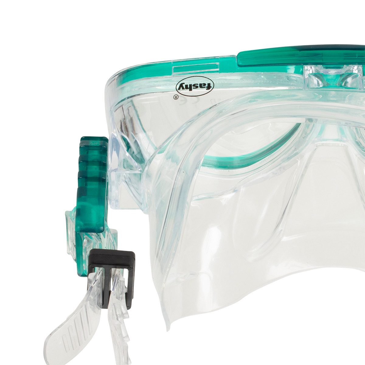 Fashy Taucherbrille Schnorchel-Set Junior hellgrün