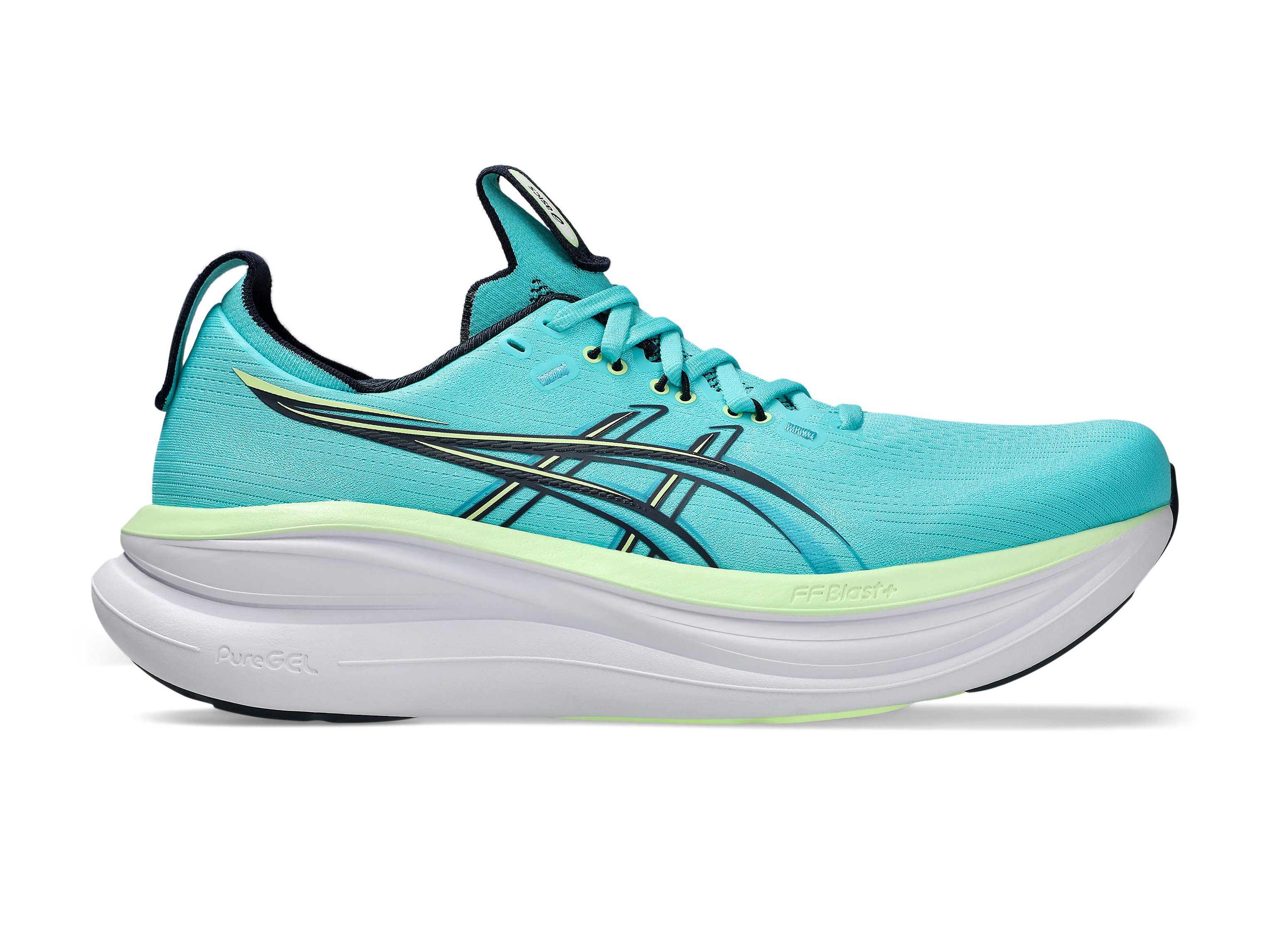 Asics GEL-NIMBUS 28 Laufschuh mit Knit-Obermaterial, mit FF BLAST PLUS Dämpfung