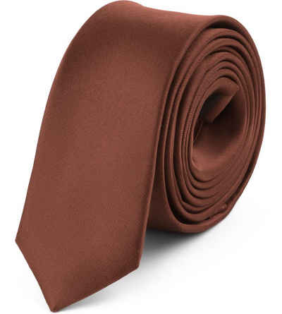 Ladeheid Krawatte »Herren Schmale Krawatte SP-5 (150cm x 5cm)« (Set, 1-St)