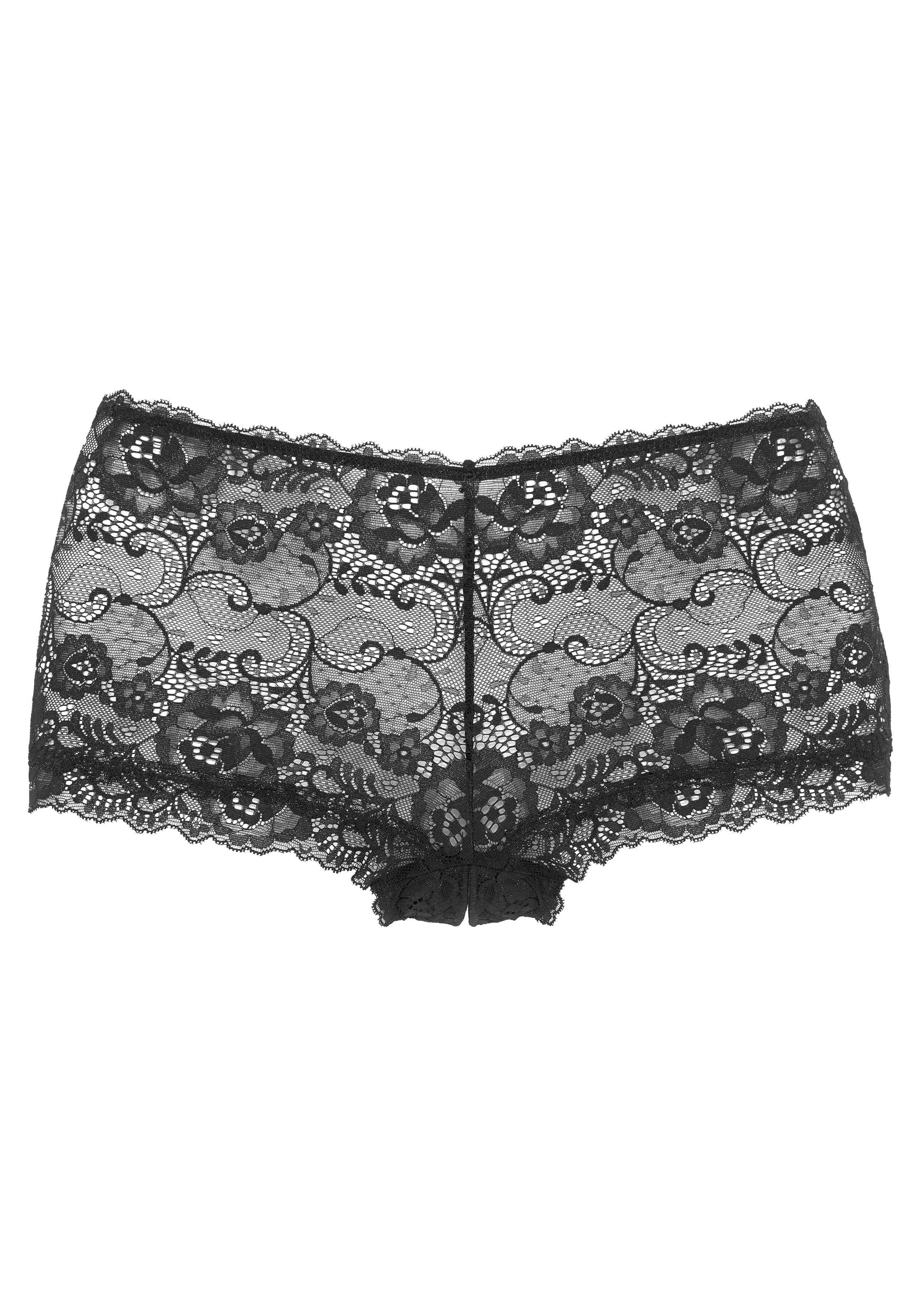 petite fleur gold Panty-Ouvert mit Bänderoptik