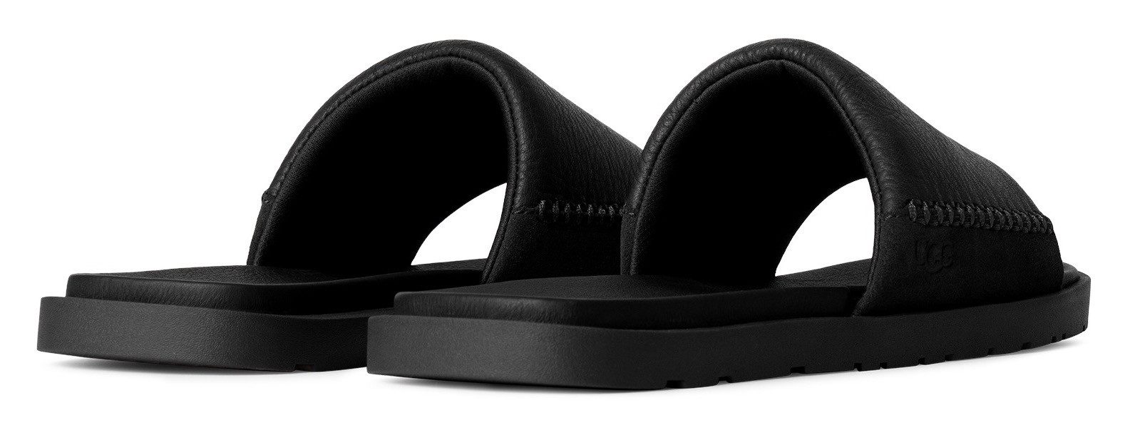 UGG SEASIDE II SLIDE Badepantolette Strandschuh, Sandale mit seitlicher Ziersteppung