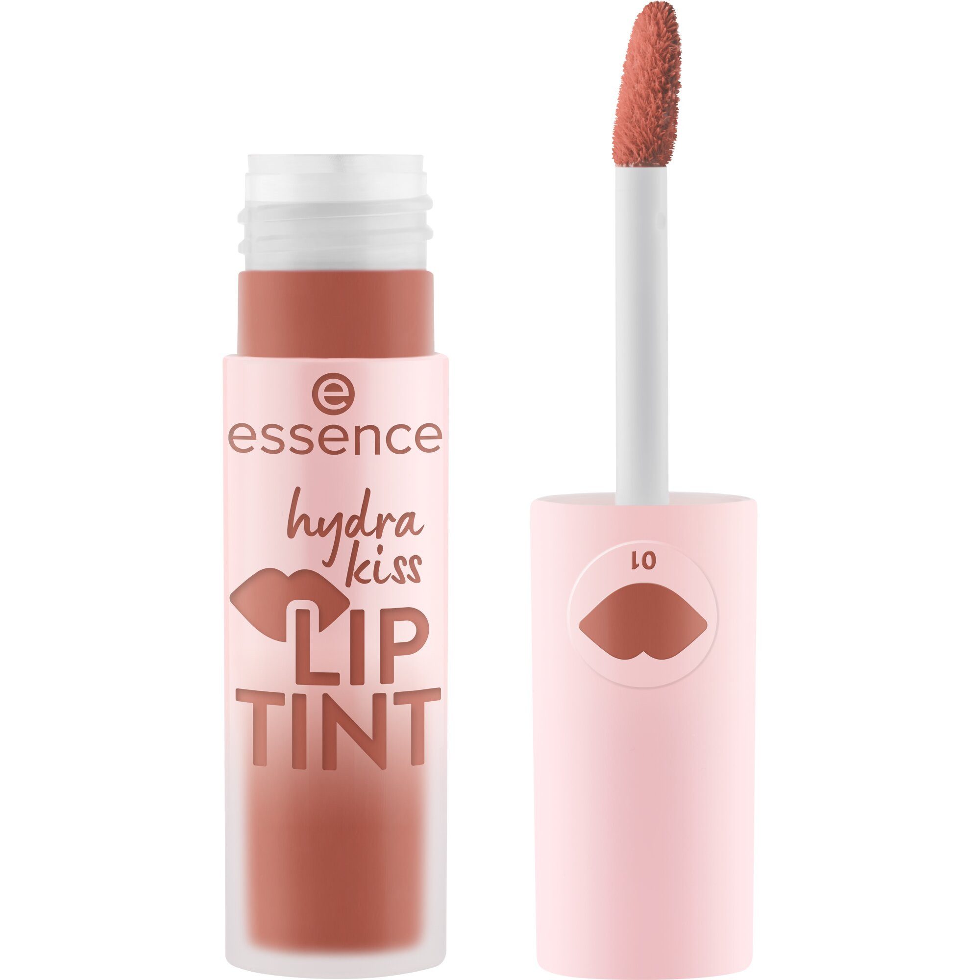 Essence Lippenstift HYDRA KISS LIP TINT, 3-tlg., hohe Deckkraft, glänzend