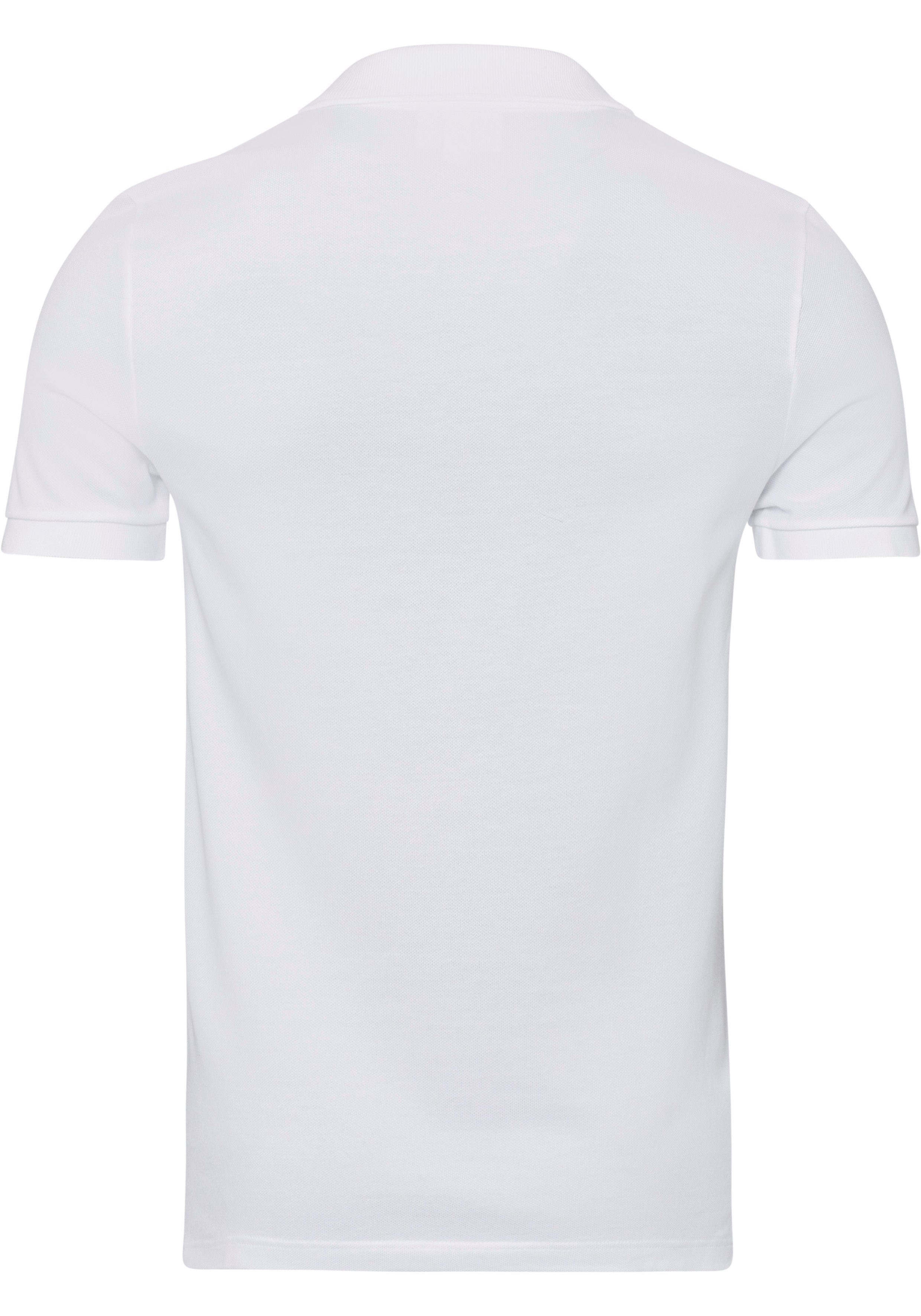 Lacoste Poloshirt (1-tlg) mit weiß Logostickerei
