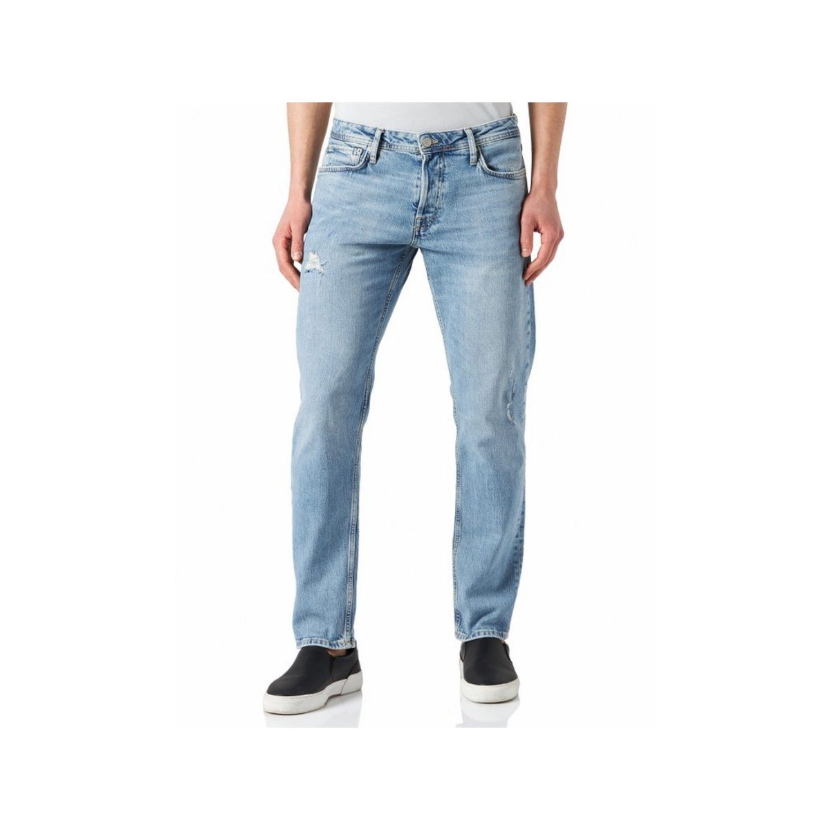 Jack & Jones blau 5-Pocket-Jeans (1-tlg)